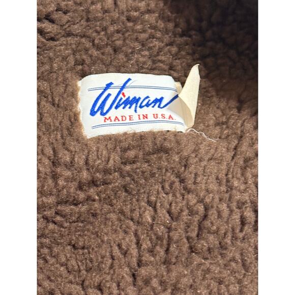 Vintage Wiman Faux Sherpa Lined Rancher Western Jacket, Size M - Picture 5 of 8